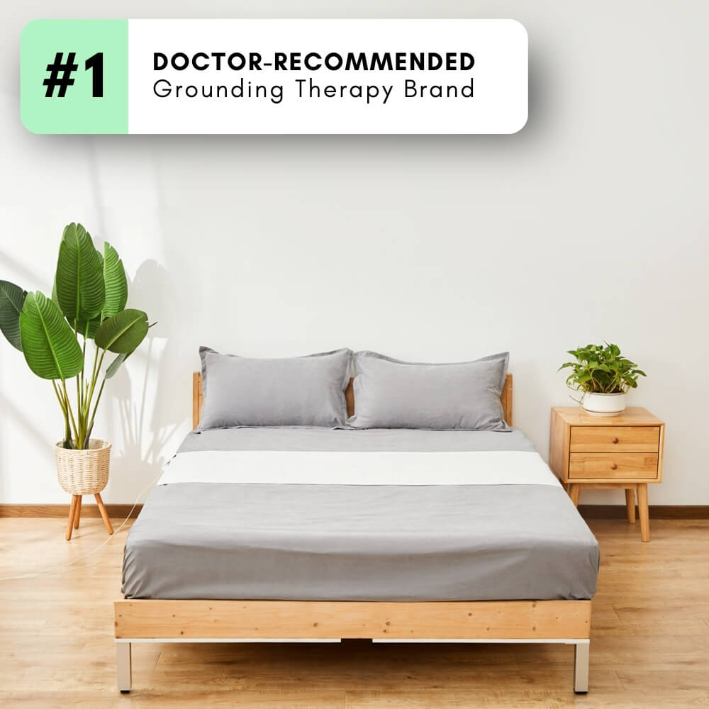 Doctor Recommended Groundingwell™ Therapy Bedsheet