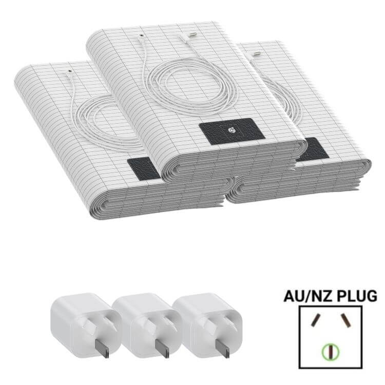 Groundingwell™ Bedsheet with AU/NZ Plugs