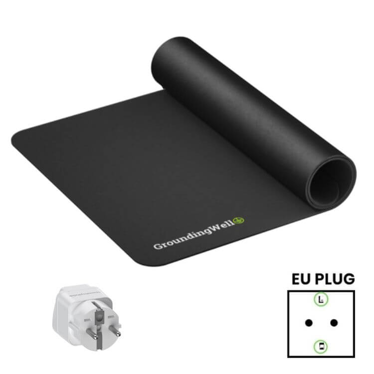 GroundingWell™ Mat with EU Adapter