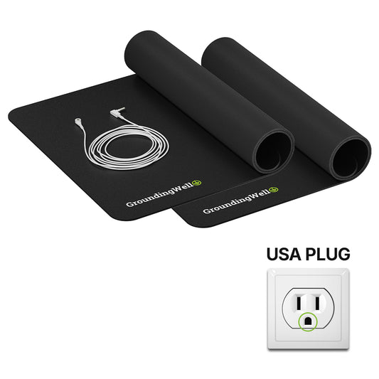 Set of 2 Groundingwell™ Earthing Mats for USA